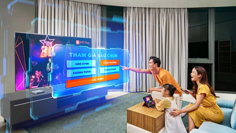 FPT Play tiên phong sản xuất các chương trình giải trí tương tác để tăng trải nghiệm người dùng
