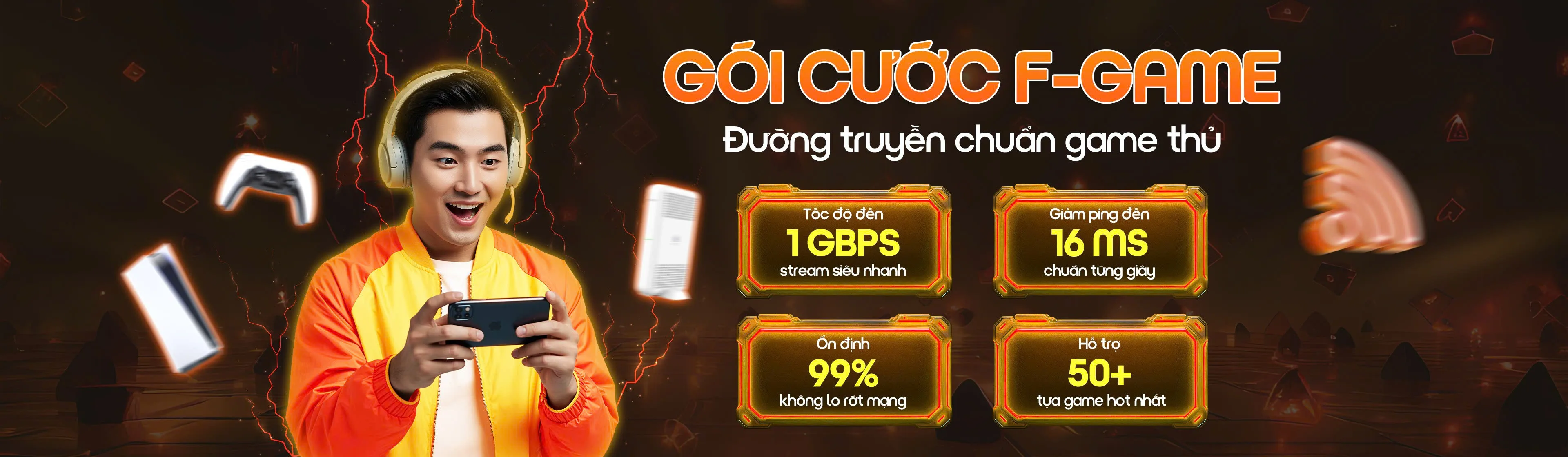 Gói cước Internet FPT dành cho Game thủ