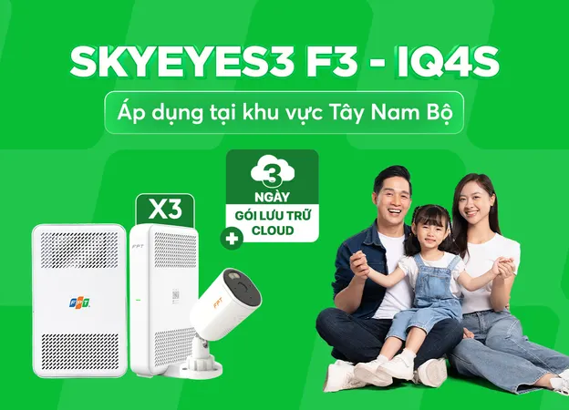 SkyEyes3 F3 - IQ4S - Internet FPT