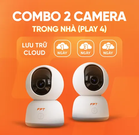 Combo 2 Camera Trong Nhà FPT