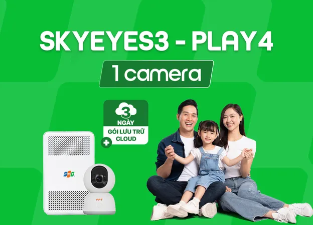 SkyEyes3 Play4 (1 cam) - Internet FPT