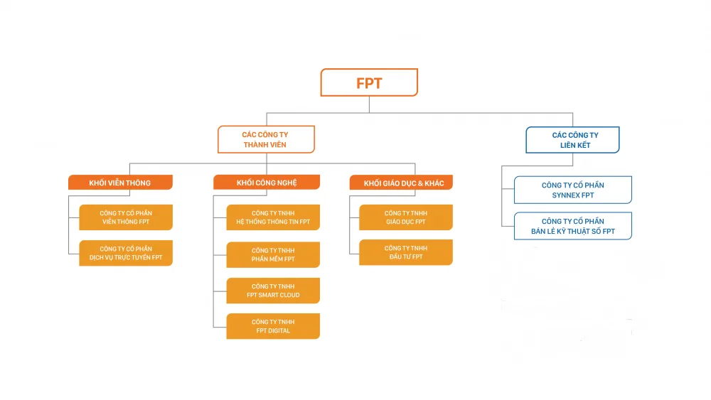Sơ đồ tổ chức FPT