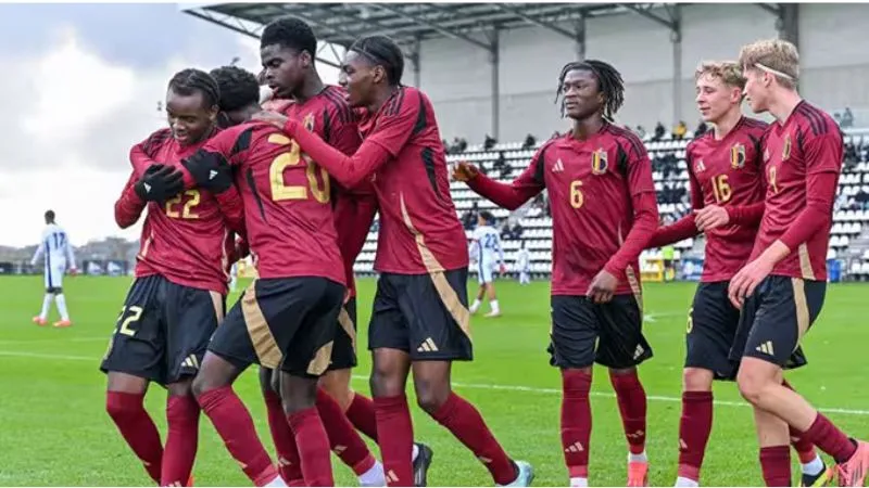 U17 Bỉ là một trong những đội bóng có nền tảng đào tạo trẻ hàng đầu châu Âu