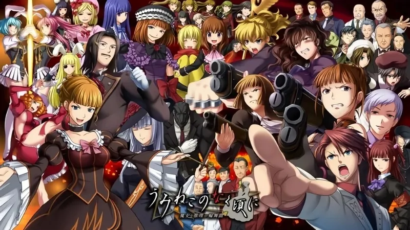 When Seagulls Cry (Umineko no Naku Koro ni) - visual novel và anime kinh dị bí ẩn xoay quanh đại gia đình Ushiromiya