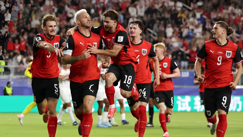 Đội tuyển Áo cũng đã có những chiến thắng trước đó tại World Cup 2026