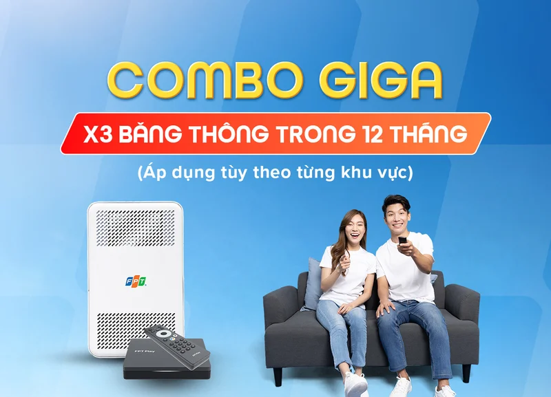 Combo Giga - Internet FPT