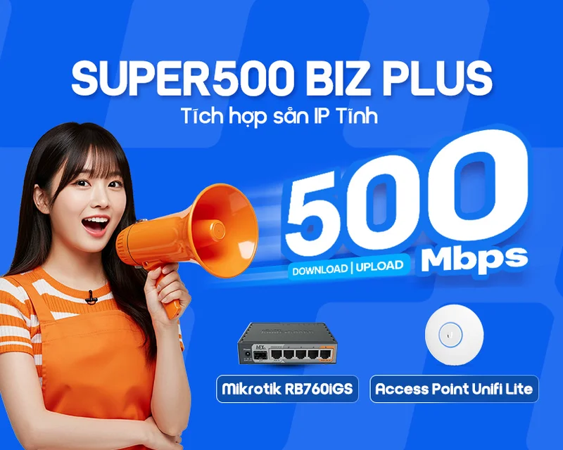 triển khai SUPER 500 BIZ PLUS FPT giá rẻ